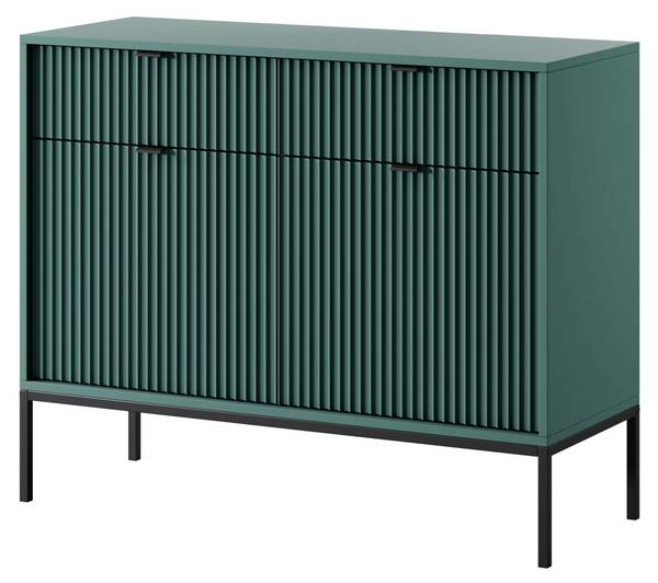 Sideboard VELLORE Grün - Breite: 104 cm