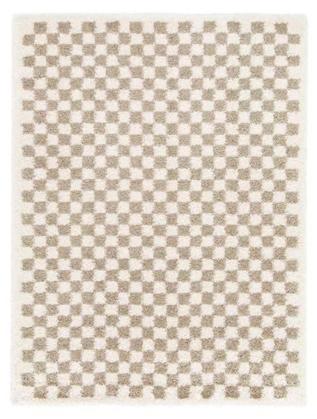 Teppich CHECKERS Beige - 200 x 290 x 200 cm