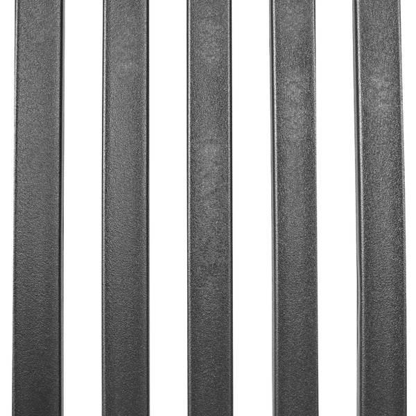 Gartenstuhl ARICCIA 4-tlg Schwarz