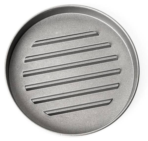 Burgerpresse 121103 Grau - Aluminium - 12 x 8 x 12 cm