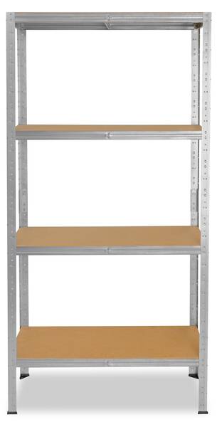 Schwerlastregal HOME Silber - 120 x 60 cm