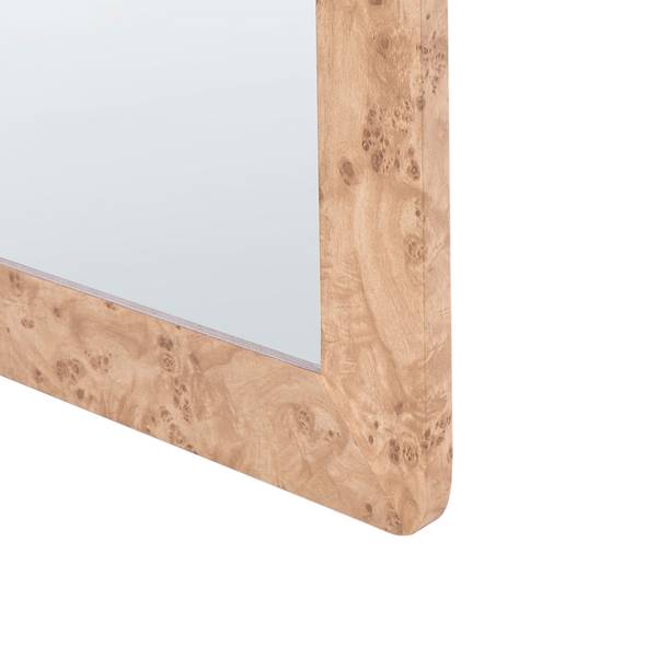 Wandspiegel GALAN Braun - Holz teilmassiv - 50 x 160 x 2 cm