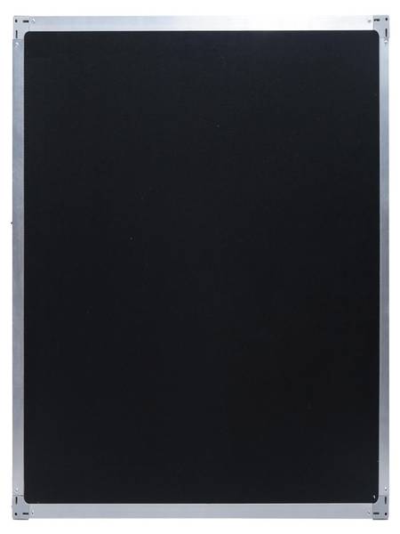 Vitrine Q50 wit - aluminium - staal - 66 x 96 x 9 cm