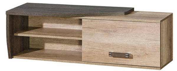 Wandregal ROMEO RO11L Braun - Holzwerkstoff - 120 x 38 x 31 cm