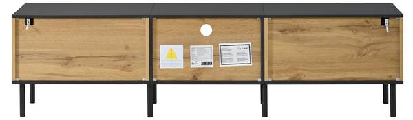 TV-Lowboard VERTEXCASCD Braun - Holzwerkstoff - 170 x 45 x 35 cm