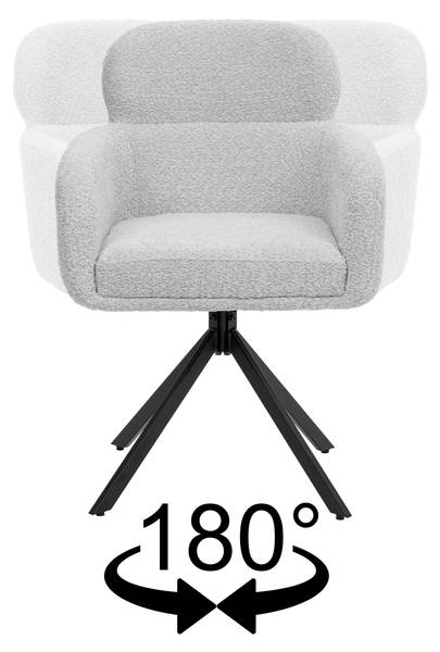 Drehstuhl BIONE Beige - Hellbeige