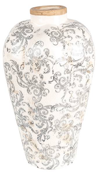 Vase Adrian Beige - Keramik - 24 x 40 x 24 cm