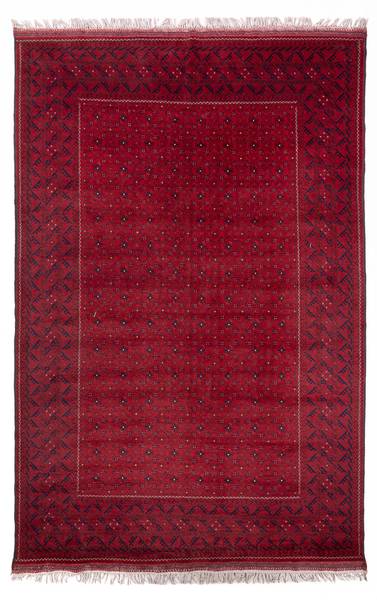Orientteppich Oriental Rot - Naturfaser - 193 x 1 x 296 cm