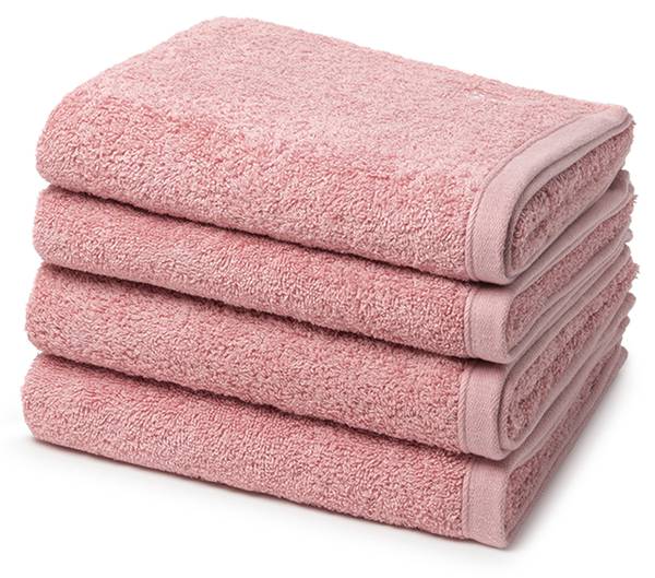 Vita 4er Set Handtuch Pink