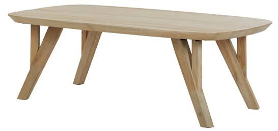 Couchtisch QUENZA Braun - Massivholz - 65 x 40 x 120 cm