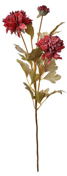 Kunstblume 88370 Rot - Kunststoff - 9 x 68 x 9 cm
