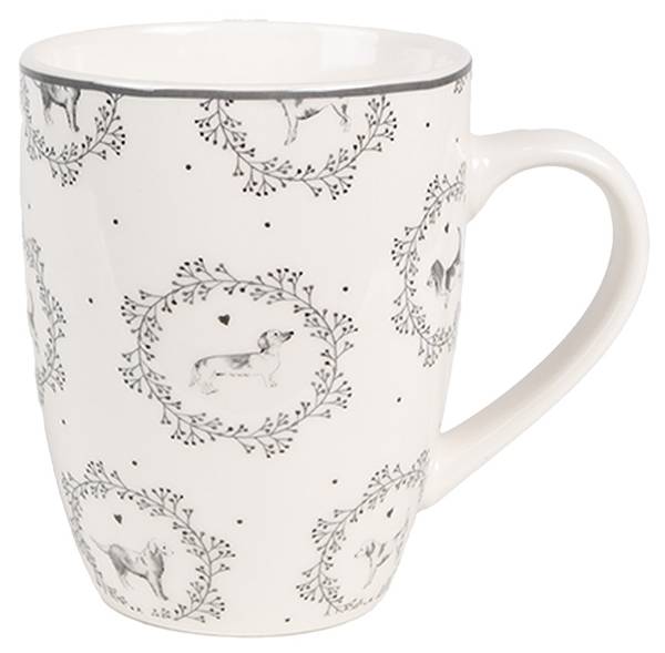 Tasse Martin&Cups Weiß - Porzellan - 8 x 10 x 12 cm
