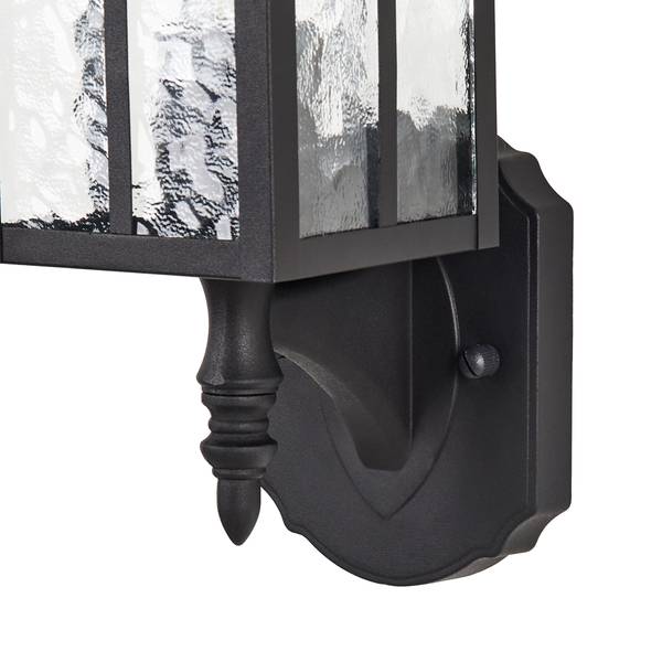 Wandleuchte für den Außenbereich ALATA Schwarz - Metall - 15 x 35 x 17 cm