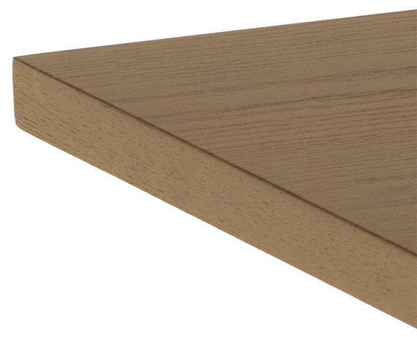 Table basse A-Line Gris - En partie en bois massif - 130 x 45 x 70 cm