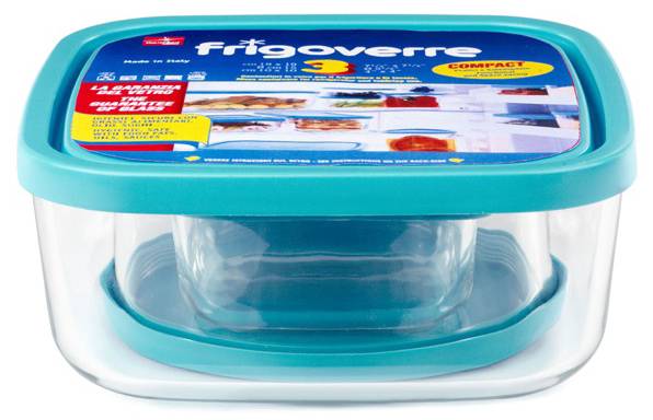 Frische-Tablett Frigoverre 3er Set Naturfaser - 2 x 2 x 1 cm