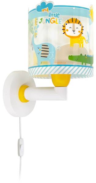KinderWandleuchte My Little Jungle Dschu Kunststoff - 15 x 24 x 20 cm