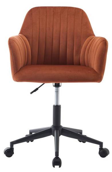 Bürostuhl ohne Armlehnen ELEANA Braun - Textil - 62 x 80 x 59 cm