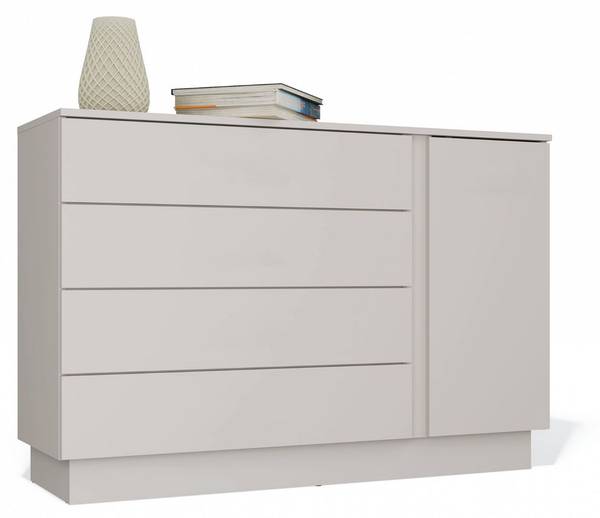 Kommode Linus Beige - Holzwerkstoff - 125 x 84 x 40 cm