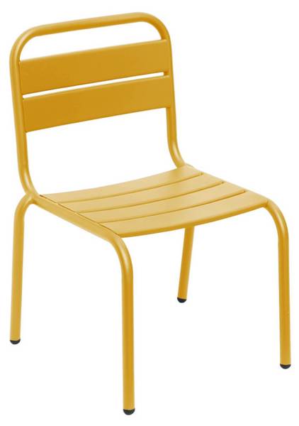 Kindergartenstuhl Kristoff 2er Set Gelb