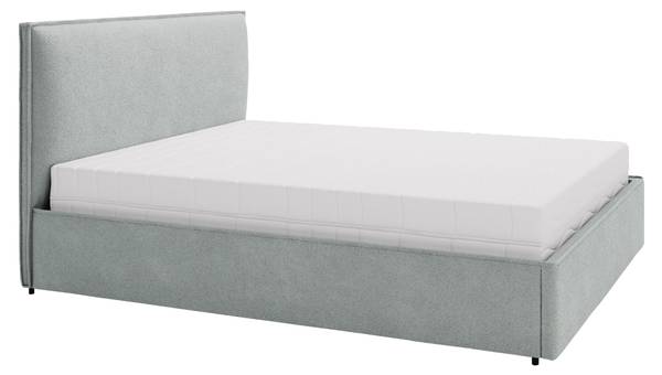 Polsterbett Bianco Grau - Liegefläche Breite: 160 cm
