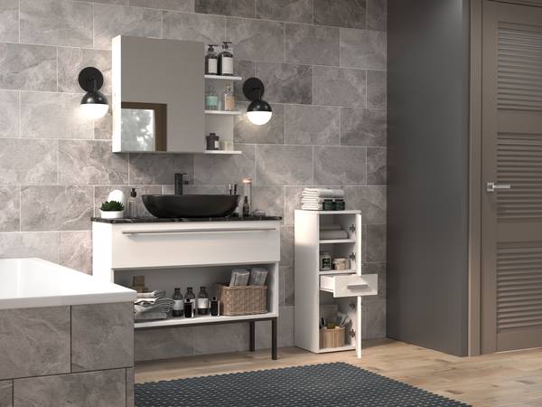 Armoire de toilette Save Blanc