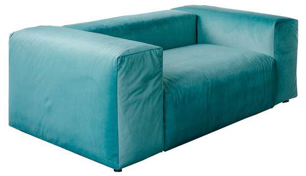 Sessel MIA Grün - Webstoff - Samt - Polypropylen - 192 x 72 x 120 cm