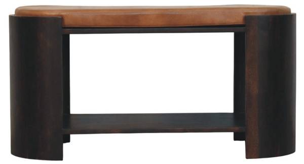 Banc Valencia Marron - Manguier - 90 x 44 x 35 cm