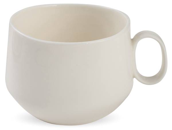 Tasse ETER CLOUD Weiß - Porzellan - 6 x 5 x 6 cm