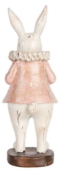 Dekorationsfigur Kaninchen Easter&Awson Beige - Kunststoff - 10 x 29 x 11 cm