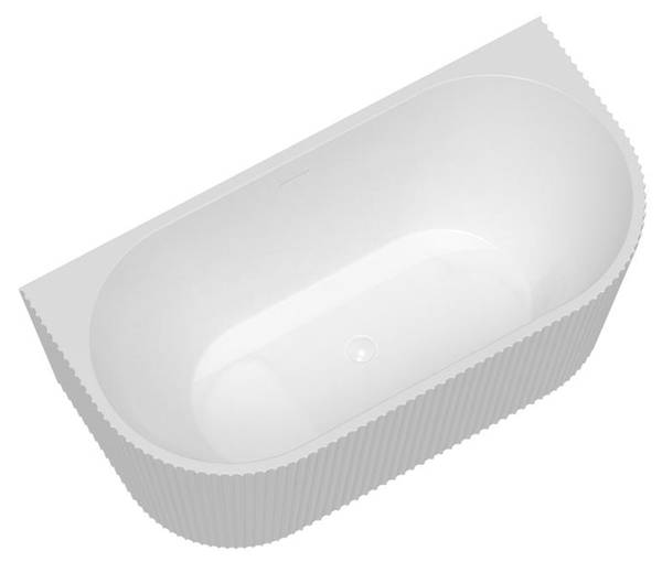 Vorwandbadewanne ZELINA 149 x 58 x 75 cm