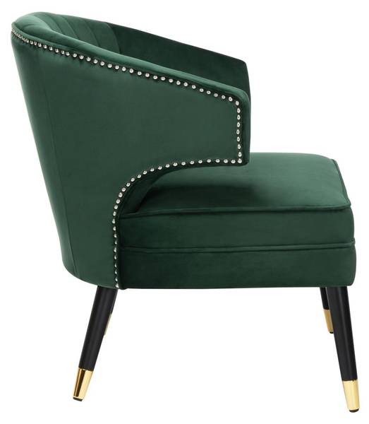 Stuhl ELMYRA Schwarz - Massivholz - 71 x 80 x 68 cm