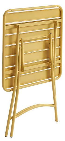 Gartentisch MIRMANDE Gelb