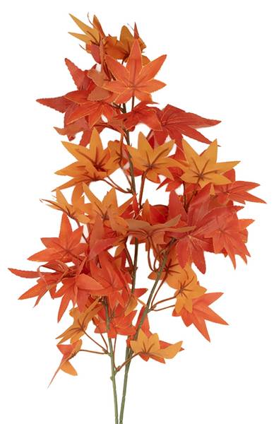 Dekoration Ast 51436 Orange - Kunststoff - 10 x 90 x 12 cm