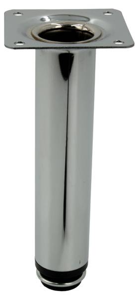 Möbelbein Presto Silber - Höhe: 15 cm