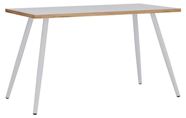 Schreibtisch Salia 110x50 Eiche - Weiß