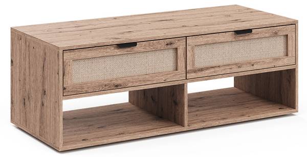 Couchtisch Elven 59353 Braun - Holzwerkstoff - 120 x 44 x 50 cm