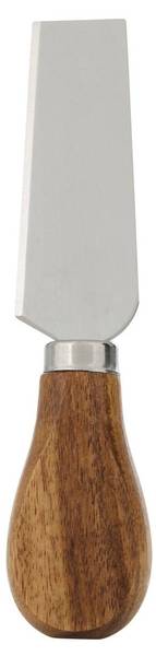 Käsebrett MINA Braun - Massivholz - 30 x 2 x 30 cm