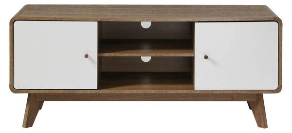 TV-Möbel ALBURA Braun - Holzwerkstoff - 39 x 53 x 129 cm