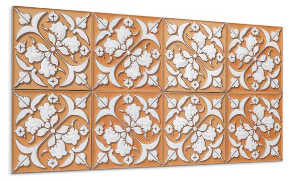 Klebepaneele Blumen Motiv 100 x 50 cm