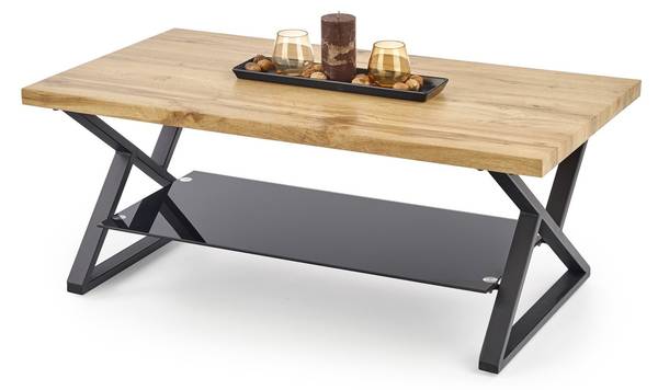 Couchtisch Xena Braun - Holzwerkstoff - 110 x 45 x 60 cm