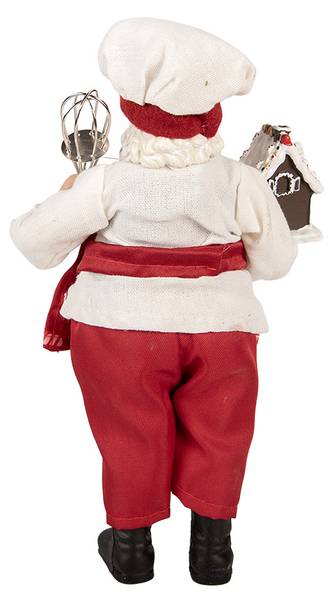 Weihnachtsmann Xmas&Jude Rot - Kunststoff - 9 x 26 x 16 cm