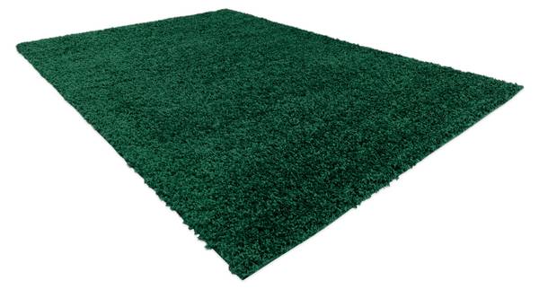 Teppich Soffi Shaggy 5cm Flaschengrün 200 x 290 cm