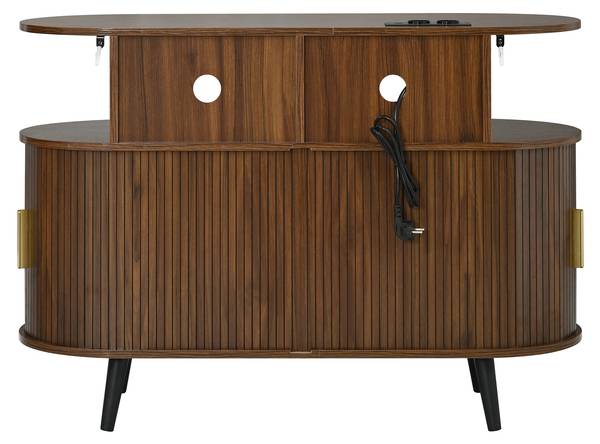 Sideboard Philotes Ⅲ Braun - Holzwerkstoff - 110 x 76 x 40 cm