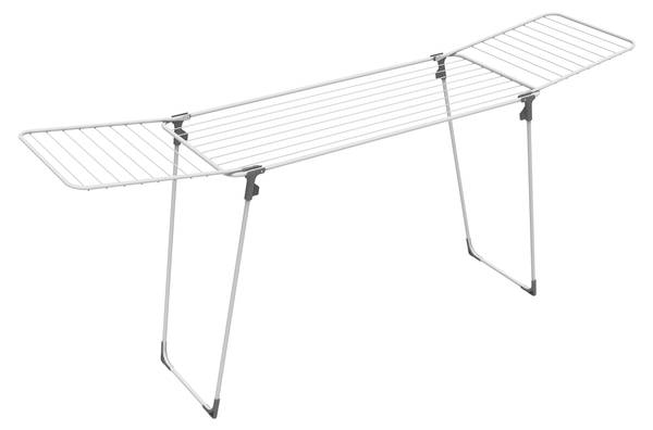 Droogrek Space wit - roestvrij staal - 53 x 88 x 218 cm