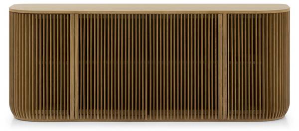 Sideboard Franz Beige - Eiche - 45 x 69 x 175 cm