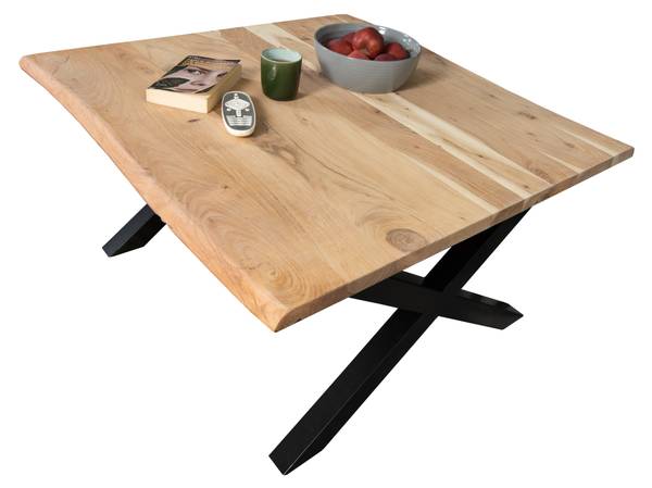 Couchtisch X-GESTELL Beige