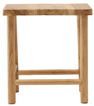 Esszimmerstuhl Noster Braun - Holz teilmassiv - 42 x 46 x 42 cm