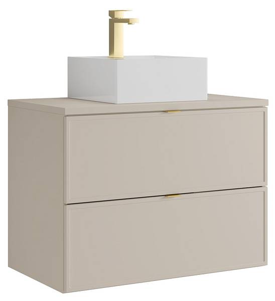 Einzelwaschtisch ONDIL Tiefe: 80 cm