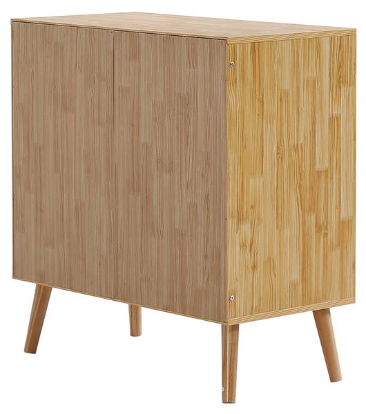 Commode WoodyNatur Ⅳ bruin - plaatmateriaal op houtbasis - 40 x 83 x 80 cm
