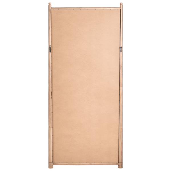 Wandspiegel CANET Braun - Massivholz - 90 x 200 x 8 cm